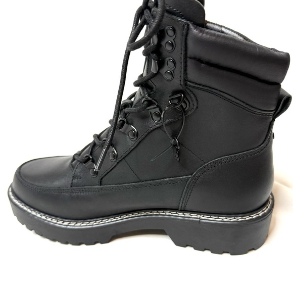 Calvin Klein Women's Black Leather Boots - Picture 6 of 9